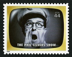 The Phil Silvers Show United States Postage Stamp | Early TV Memories