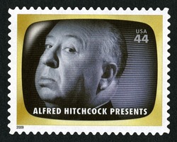 Alfred Hitchcock Presents United States Postage Stamp | Early TV Memories