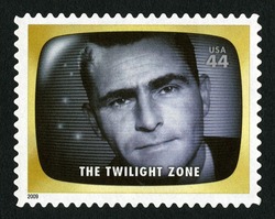 The Twilight Zone United States Postage Stamp | Early TV Memories