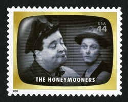 The Honeymooners United States Postage Stamp | Early TV Memories