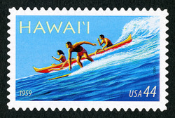 Hawaii Statehood United States Postage Stamp