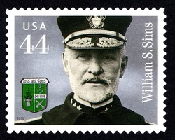 William S. Sims United States Postage Stamp | Distinguished Sailors