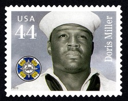 Doris Miller United States Postage Stamp | Distinguished Sailors