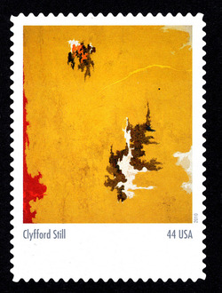 Clyfford Still - 1948-C United States Postage Stamp | Abstract Expressionists