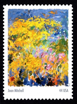 Joan Mitchell - La Grande Vallee O United States Postage Stamp | Abstract Expressionists