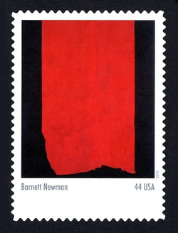 Barnett Newman - Achilles United States Postage Stamp | Abstract Expressionists