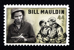 Bill Mauldin United States Postage Stamp