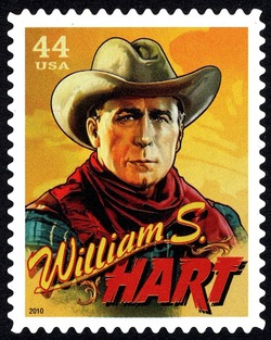 William S. Hart United States Postage Stamp | Cowboys of the Silver Screen