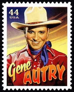 Gene Autry United States Postage Stamp | Cowboys of the Silver Screen