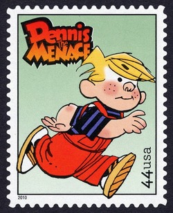 Dennis the Menace United States Postage Stamp | Sunday Funnies
