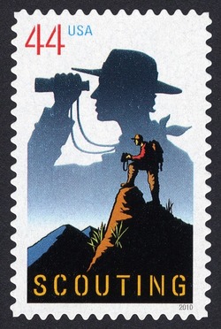 Scouting United States Postage Stamp