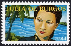 Julia De Burgos United States Postage Stamp