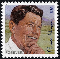 Ronald Reagan United States Postage Stamp