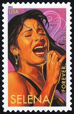 Selena United States Postage Stamp | Latin Music Legends