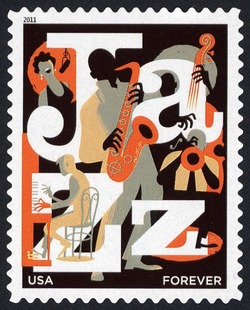 Jazz United States Postage Stamp