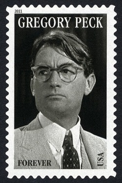 Legends of Hollywood: Gregory Peck United States Postage Stamp
