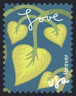 Green Vines United States Postage Stamp | Garden of Love