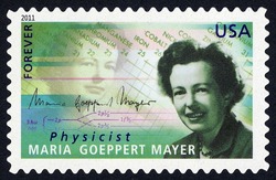Maria Goeppert Mayer - Physicist United States Postage Stamp | American Scientists