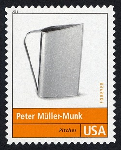Peter Muller-Munk - Pitcher United States Postage Stamp | Pioneers of American Industrial Design