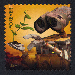 WALL-E the Robot United States Postage Stamp | Send a Hello - Pixar Films