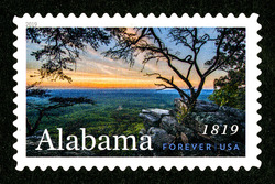 Alabama Statehood United States Postage Stamp
