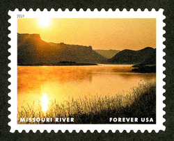 Missouri River United States Postage Stamp | Wild And Scenic Rivers