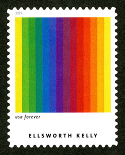 Spectrum I United States Postage Stamp | Ellsworth Kelly
