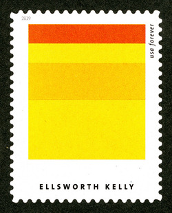 Gaza United States Postage Stamp | Ellsworth Kelly