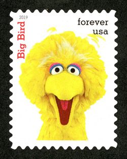 Big Bird United States Postage Stamp | Sesame Street