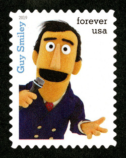 Guy Smiley United States Postage Stamp | Sesame Street