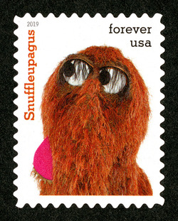 Snuffleupagus United States Postage Stamp | Sesame Street