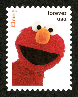 Elmo United States Postage Stamp | Sesame Street