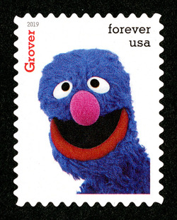 Grover United States Postage Stamp | Sesame Street