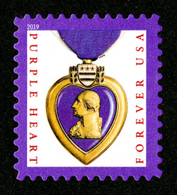 Purple Heart - 2019 Date United States Postage Stamp