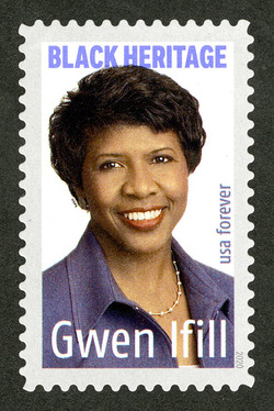 Gwen Ifill United States Postage Stamp | Black Heritage