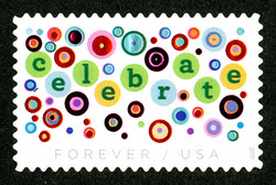 Let's Celebrate United States Postage Stamp