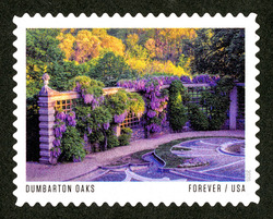 Dumbarton Oaks United States Postage Stamp | American Gardens
