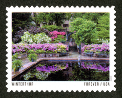 Winterthur United States Postage Stamp | American Gardens