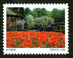 Biltmore Estate United States Postage Stamp | American Gardens