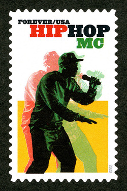 MC United States Postage Stamp | Hip Hop