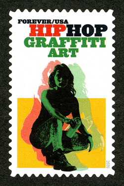 Graffiti Art United States Postage Stamp | Hip Hop