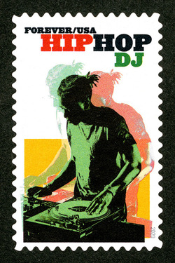 DJ United States Postage Stamp | Hip Hop