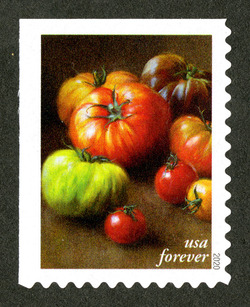 Heirloom and Cherry Tomatoes United States Postage Stamp | Fruits and Vegetables