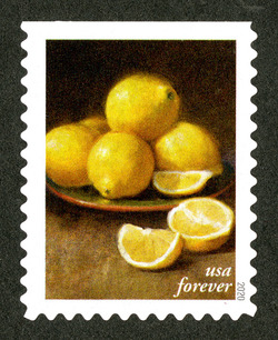 Lemons United States Postage Stamp | Fruits and Vegetables
