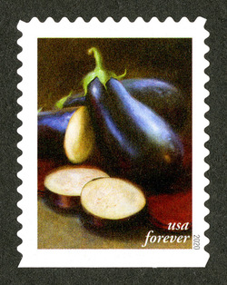 Eggplant United States Postage Stamp | Fruits and Vegetables