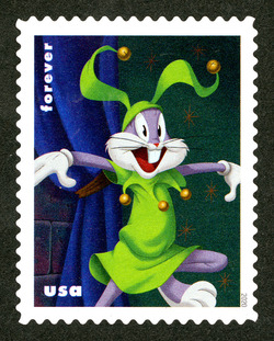 Court Jester United States Postage Stamp | Bugs Bunny