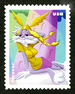 Brunhilde United States Postage Stamp | Bugs Bunny