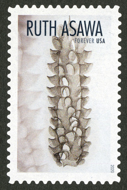 Untitled Sculpture From 1959 United States Postage Stamp | Ruth Asawa