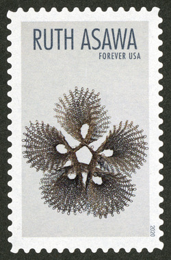 Untitled Sculpture From 1978 United States Postage Stamp | Ruth Asawa