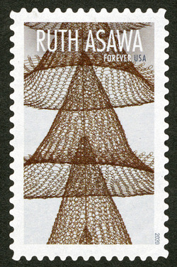 Untitled Sculpture From 1952 United States Postage Stamp | Ruth Asawa